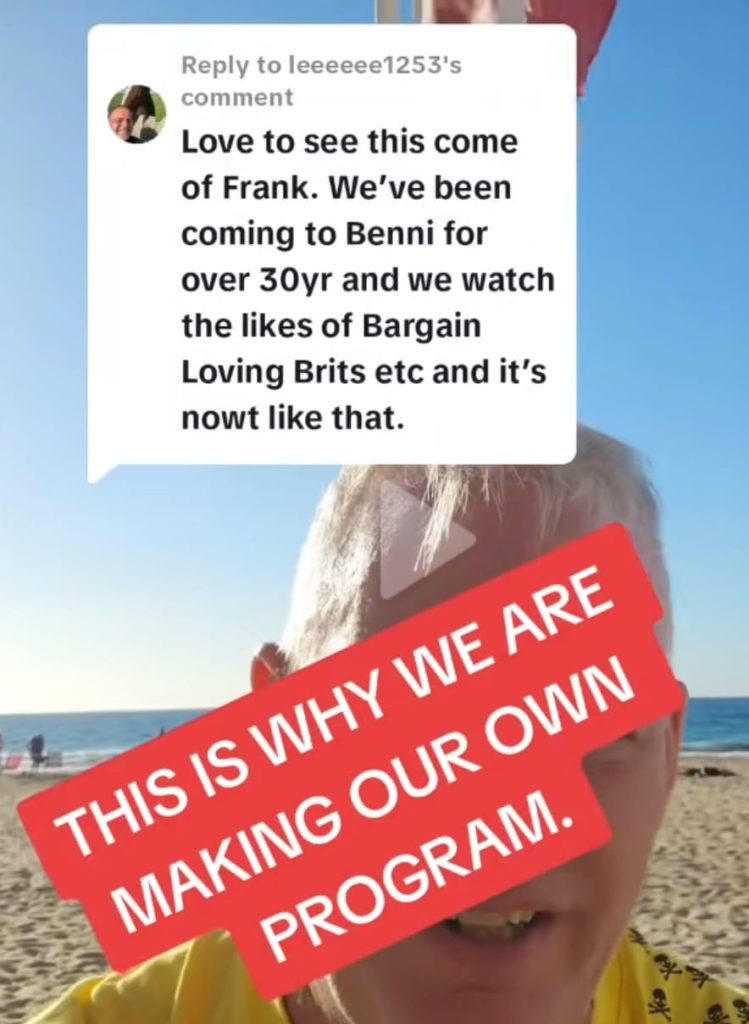 WATCH OUR NEW TV SERIES Benidorm the greatest story never told. benidorm stag man tv